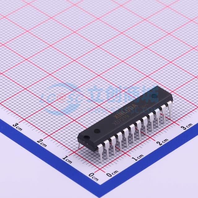 串行接口8位LED显示驱动器【插件】实物图