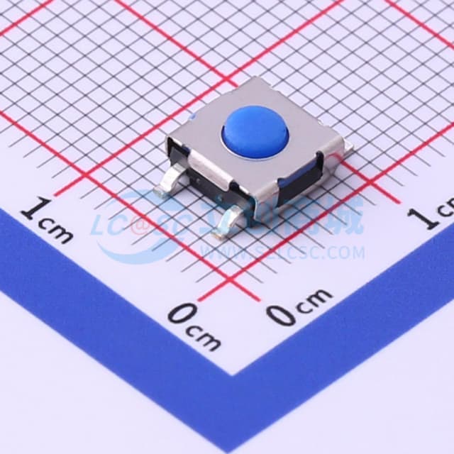 6.2*6.2*3.1mm 立贴 轻触开关实物图
