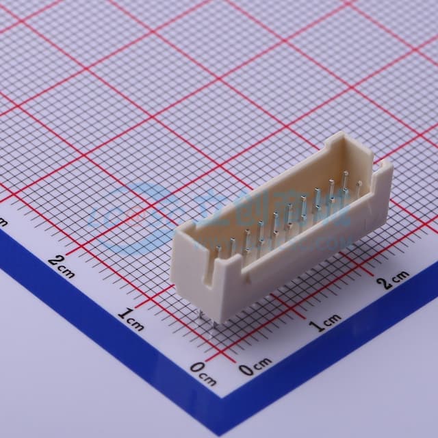 2x11P 间距:2mm 直插 【插件】实物图