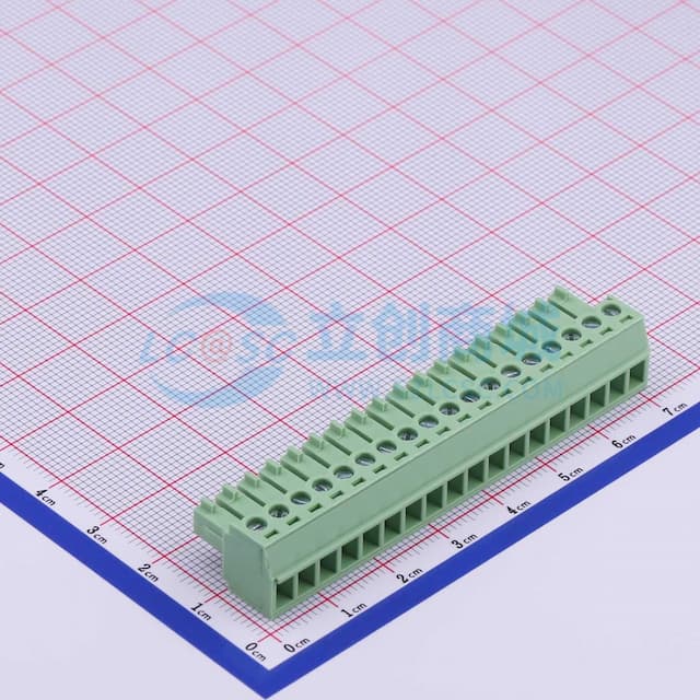 1x18P 3.81mm 排数:1 每排P数:18实物图
