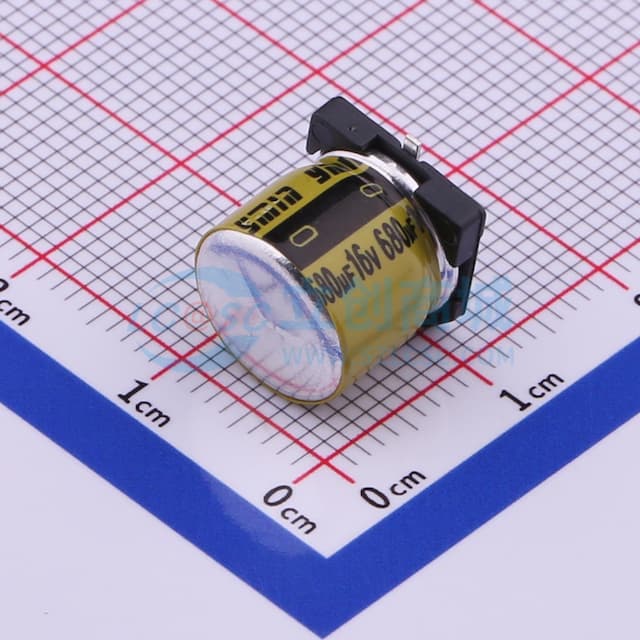 680uF ±20% 16V实物图