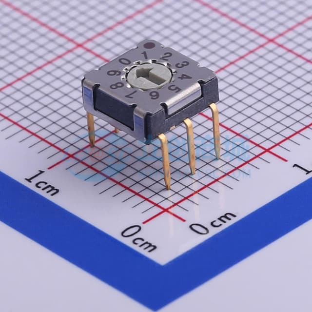 GSDR-10 10档7.2*7.2旋转1*4立式DIP插件 【插件】实物图