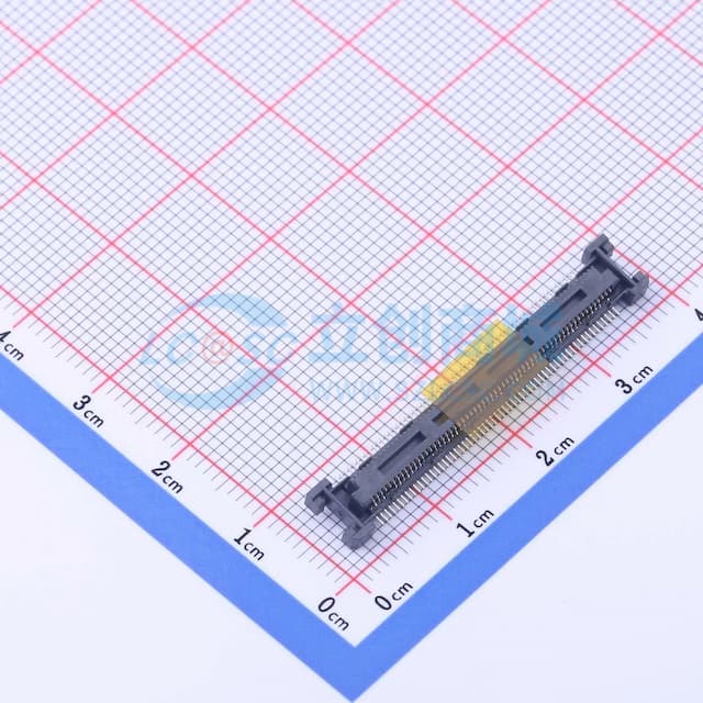 间距:0.5mm PIN:120P 公 立贴实物图