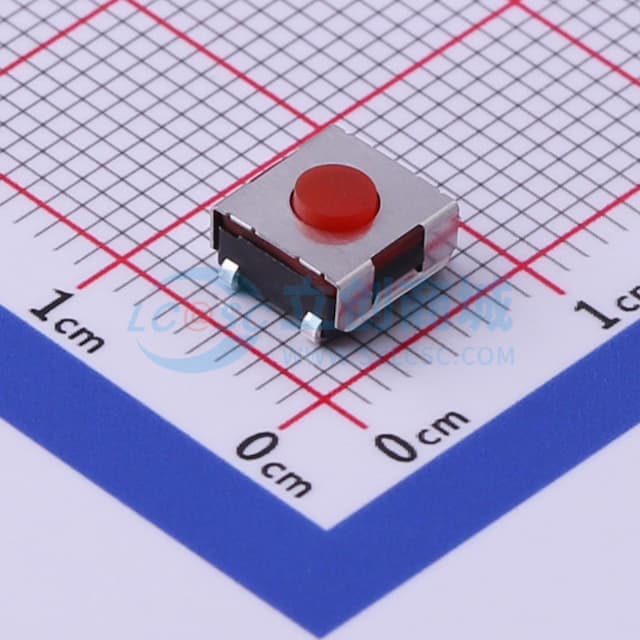 6.2*6.3*3.5mm 立贴 轻触开关实物图