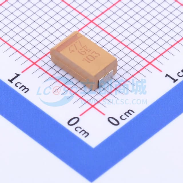 470uF ±10% 6.3V实物图