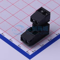 2件套 2x2P 5.08mm 直插 排数:2 每排P数:2【螺钉】缩略图