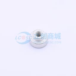 雄和远景，电路板表贴圆螺母柱，M2Xφ5.56X2+1.53，铁镀锡，编带装缩略图