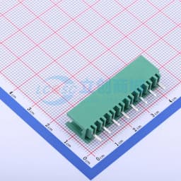 1x8P 5.08mm 排数:1 每排P数:8 【插件】缩略图