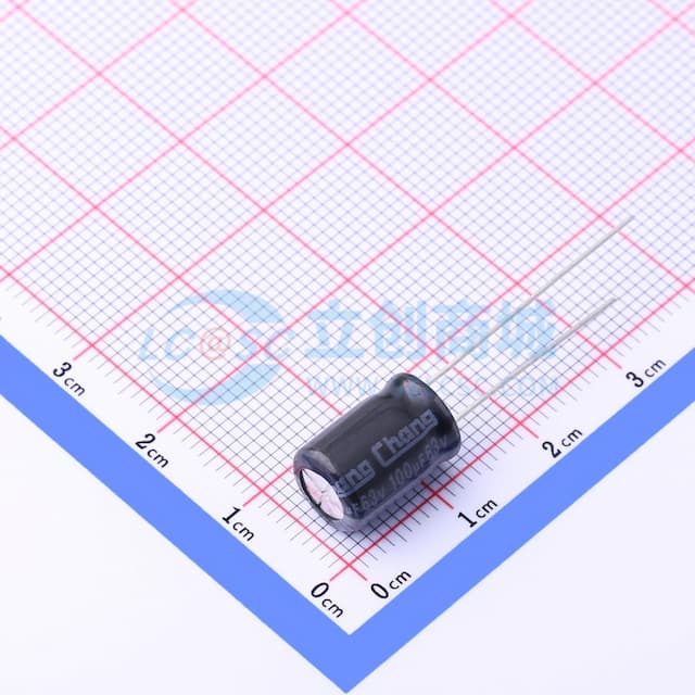 100uF ±20% 63V实物图