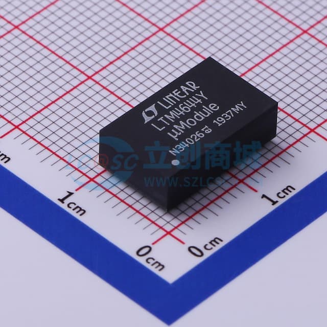 【上机前需烘烤】具有可配置4A输出阵列的四通道DC/DC uModule（电源模块）稳压器实物图