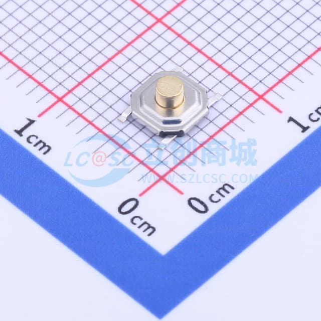 5.2*5.2*2.5mm 立贴 轻触开关实物图