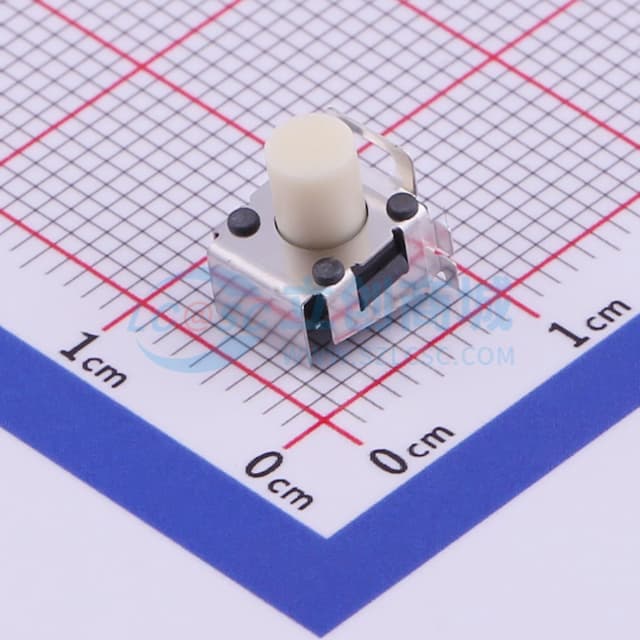 6*6*4mm 卧贴 轻触开关实物图