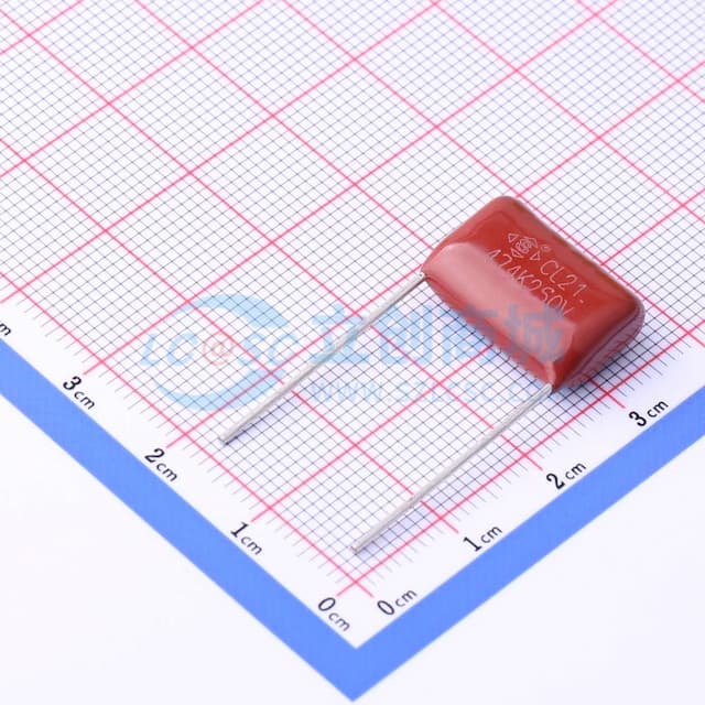 470nF ±10% 250V 聚脂CL21 474K250V实物图