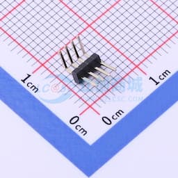 1x4P 间距:1.27mm 方针 弯插 【插件】缩略图