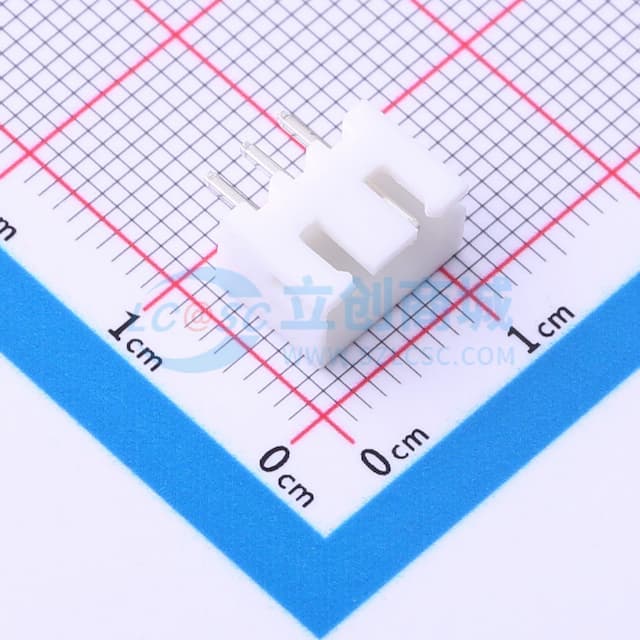 1x3P 间距:2.5mm 直插 系列:XH 【插件】实物图