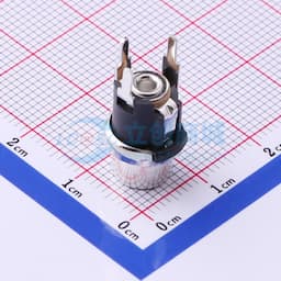 【插件】DC电源插座 内径:2.5mm 外径:5.6mm缩略图