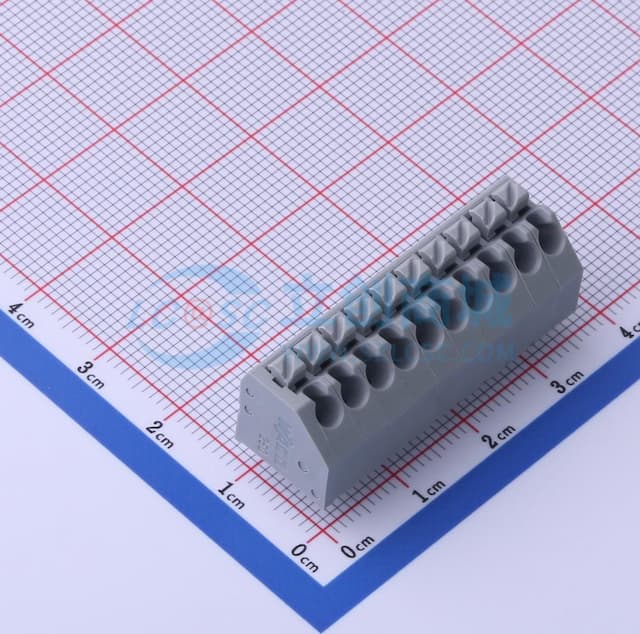 1x10P 3.5mm 每排P数:10 排数:1 【插件】实物图