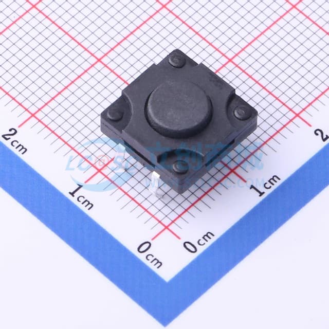 12*12*5mm 直插 轻触开关 【插件】实物图