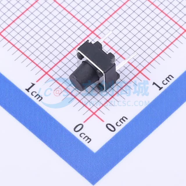 6*6*6.5H-J 260gf 3.5长中两脚【插件】实物图