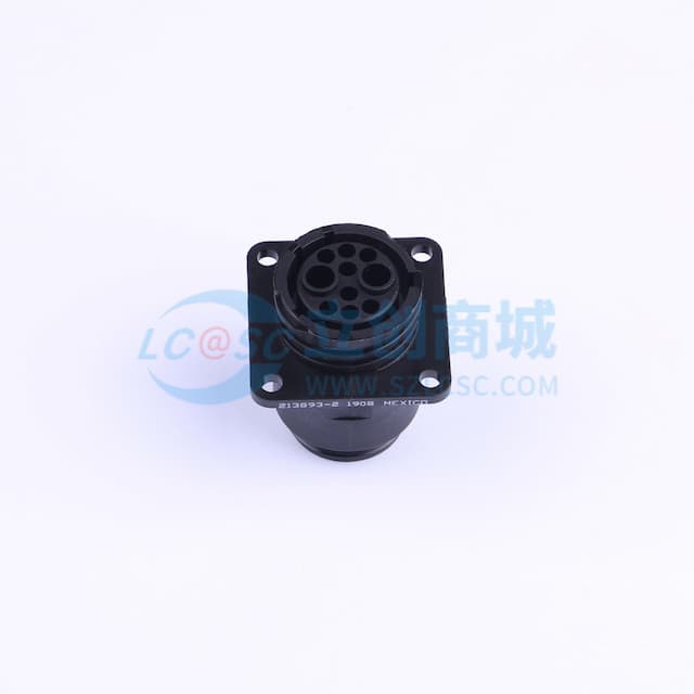 圆形连接器外壳实物图