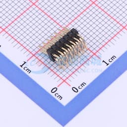 2x7P 间距:1.27mm 方针 【插件】缩略图