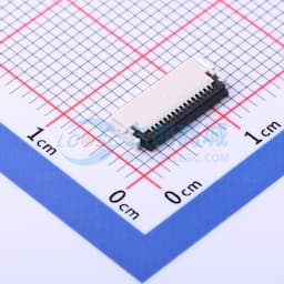 间距:0.5mm P数:16P 翻盖式 双侧触点/上下接缩略图