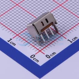 2档侧拨可过回流焊手感极佳抗腐蚀24小时柄高3MM拨动开关SK-12D07-L3-B 【拨动】缩略图