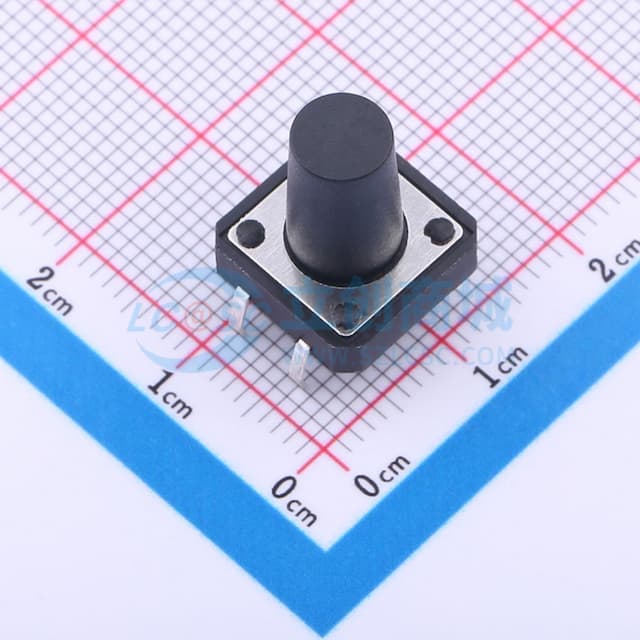 12*12*14mm 直插 轻触开关 【插件】实物图