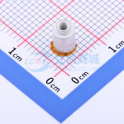 雄和远景，电路板表贴圆螺母柱，M2X5，铁镀锡,1个缩略图