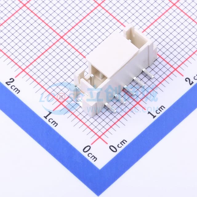 1x5P 间距:2.5mm 立贴 系列:XH实物图
