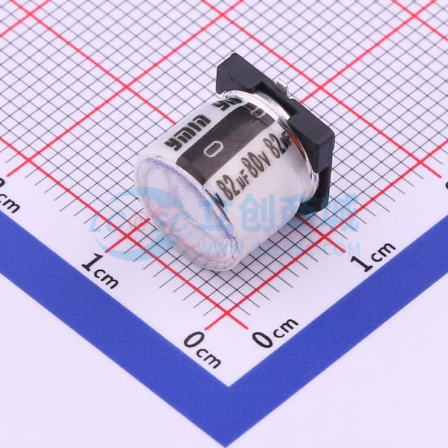 82uF ±20% 80V实物图