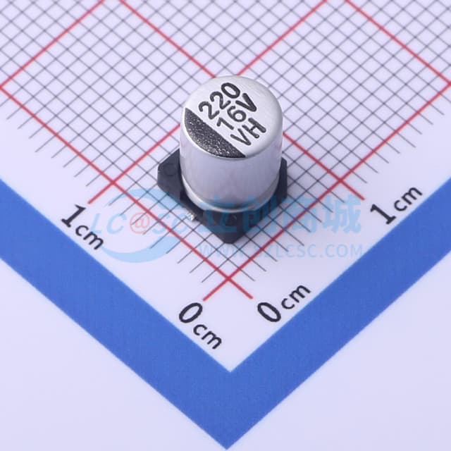 220uF ±20% 16V实物图