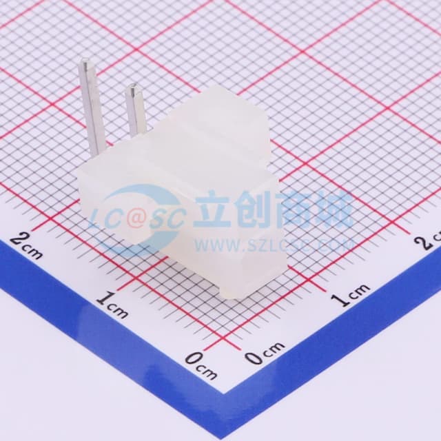 2x1P 间距:4.2mm 弯插 【插件】实物图