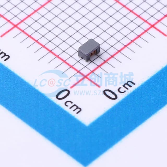 两路 贴片共模滤波器 阻抗120Ω@100MHz实物图