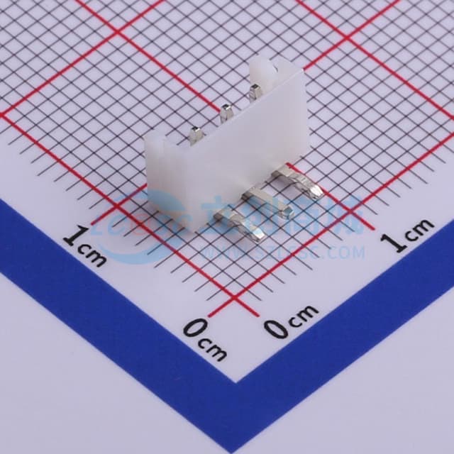 1x3P 间距:2.5mm 弯插实物图