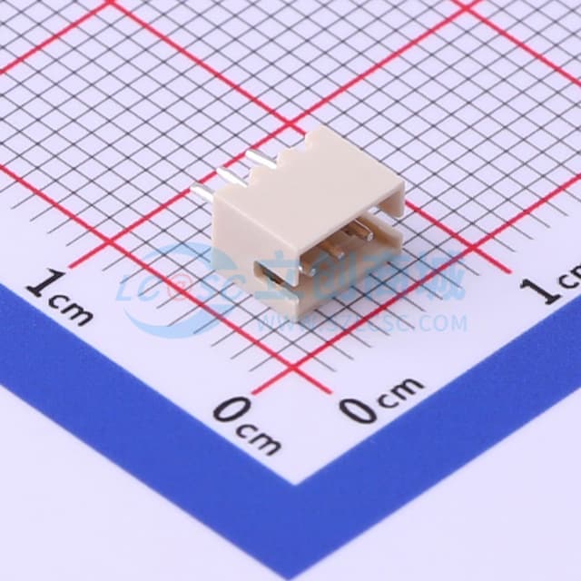 1x3P 间距:1.5mm 直插 系列:ZH 【插件】实物图