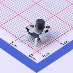 轻触开关6*6*6.0贴片带支架按键侧按250gf缩略图
