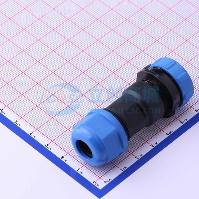 电缆对接插座JH1711S-2实物图