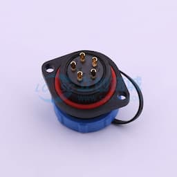 2孔法兰插座JH2113S-5C缩略图