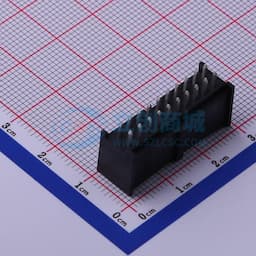 2x10P 间距:2.54mm 直插 【插件】缩略图