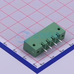 螺丝固定 1x4P 5.08mm 排数:1 每排P数:4 【插拔】缩略图