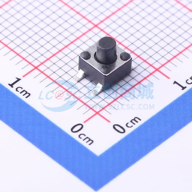 4.5*4.5*5mm 立贴 轻触开关实物图