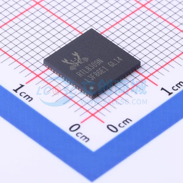 单芯片8端口10/100Mbps以太网交换控制器实物图