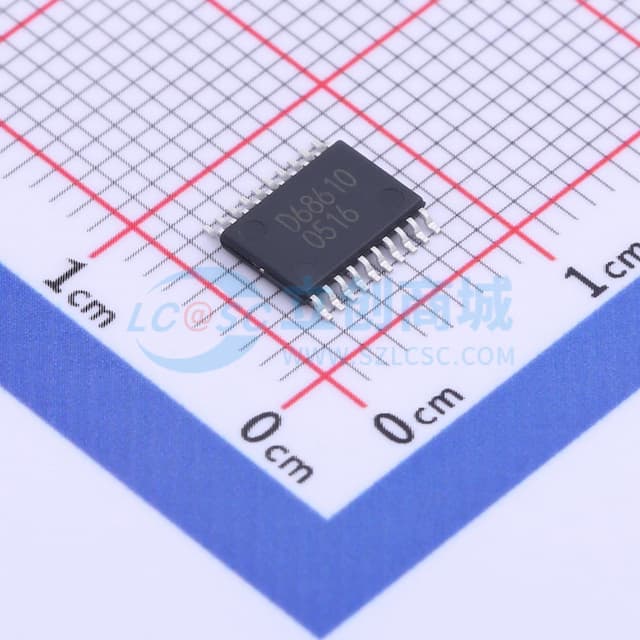 600mA 28V电机驱动芯片实物图
