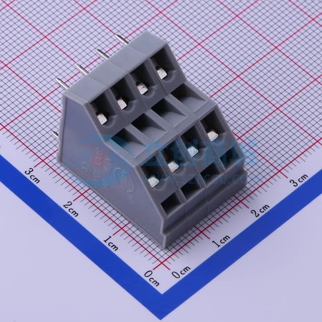 5mm 每排P数:4 排数:2 【插件】实物图