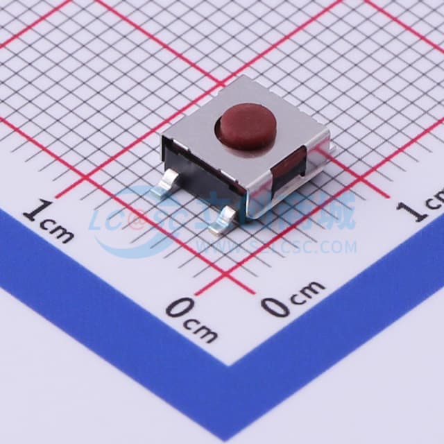 6.2*6.3*3.8mm 立贴 轻触开关实物图