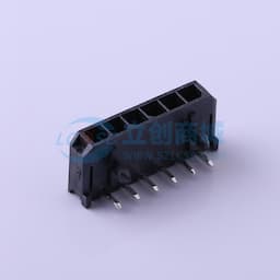 1x6P 间距:3mm 弯插 系列:Micro-Fit(MX 3.0) 【插件】缩略图