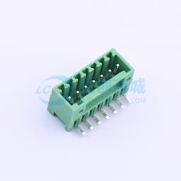 1x7P 2.54mm 排数:1 每排P数:7 【插件】缩略图