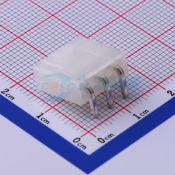 白色半透明 1x3P 间距:4.2mm 弯插【插件】缩略图