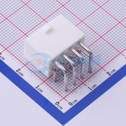 白色 2x4P 间距:4.2mm 弯插【插件】缩略图
